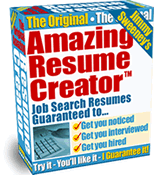 Amazing Resume Creator by Jimmy Sweeney