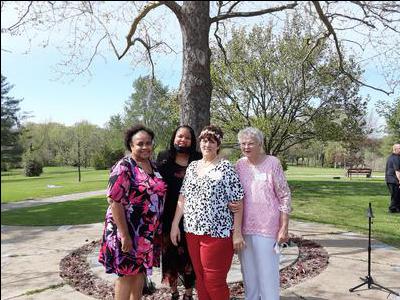 Pamela, Debbie, Ethel, & Julia