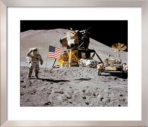 Space Walk framed print from Art.com